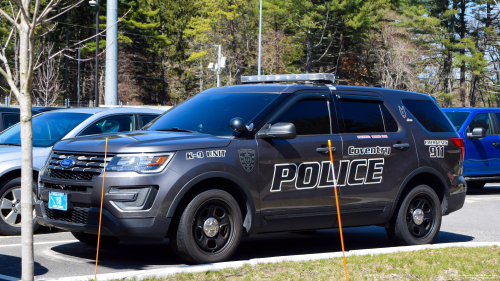 Additional photo  of Coventry Police
                    Cruiser 88, a 2016-2017 Ford Police Interceptor Utility                     taken by Kieran Egan