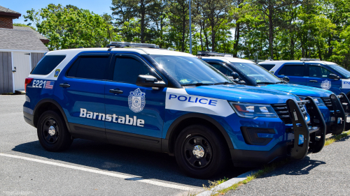 Additional photo  of Barnstable Police
                    E-221, a 2016-2019 Ford Police Interceptor Utility                     taken by Kieran Egan