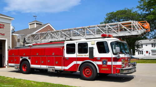 Additional photo  of Central Falls Fire
                    Regional Spare Ladder, a 1992 E-One                     taken by Kieran Egan