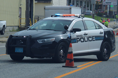Additional photo  of Warwick Police
                    Cruiser R-83, a 2014 Ford Police Interceptor Sedan                     taken by @riemergencyvehicles