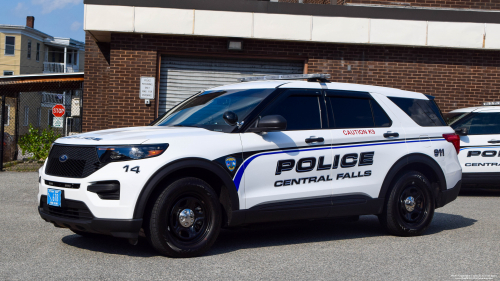 Additional photo  of Central Falls Police
                    Car 14, a 2021 Ford Police Interceptor Utility                     taken by Kieran Egan