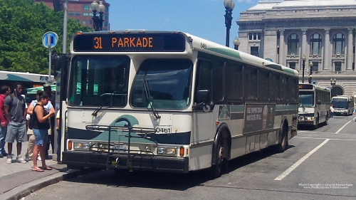 Additional photo  of Rhode Island Public Transit Authority
                    Bus 0461, a 2004 Orion V 05.501                     taken by Kieran Egan