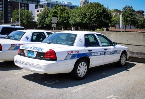 Additional photo  of Worcester Police
                    Cruiser 58, a 2008 Ford Crown Victoria Police Interceptor                     taken by Kieran Egan