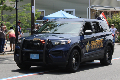 Additional photo  of Rhode Island Division of Sheriffs
                    Cruiser 49, a 2022 Ford Police Interceptor Utility                     taken by Kieran Egan