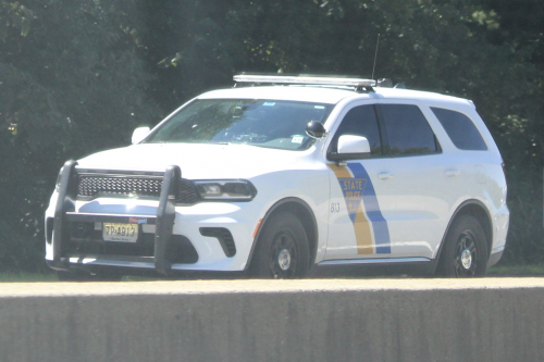 Additional photo  of New Jersey State Police
                    Cruiser 813, a 2021 Dodge Durango                     taken by @riemergencyvehicles