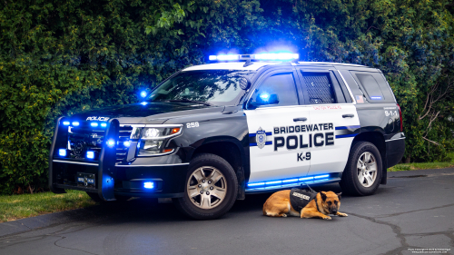 Additional photo  of Bridgewater Police
                    Cruiser 259, a 2020 Chevrolet Tahoe                     taken by Kieran Egan