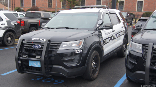Additional photo  of Woonsocket Police
                    Cruiser 309, a 2016-2018 Ford Police Interceptor Utility                     taken by Jamian Malo