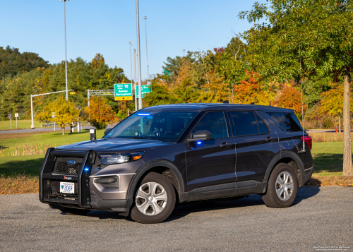 Additional photo  of Massachusetts State Police
                    Cruiser 2069, a 2021 Ford Police Interceptor Utility Hybrid                     taken by Kieran Egan