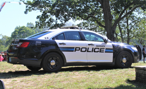 Additional photo  of Warwick Police
                    Cruiser CP-56, a 2014 Ford Police Interceptor Sedan                     taken by @riemergencyvehicles
