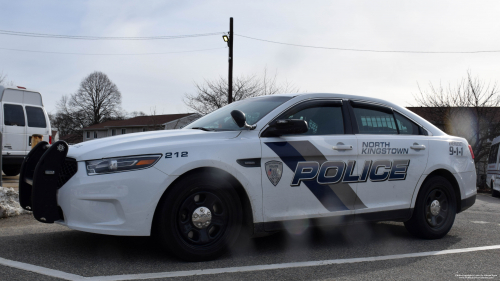 Additional photo  of North Kingstown Police
                    Cruiser 212, a 2014 Ford Police Interceptor Sedan                     taken by Kieran Egan