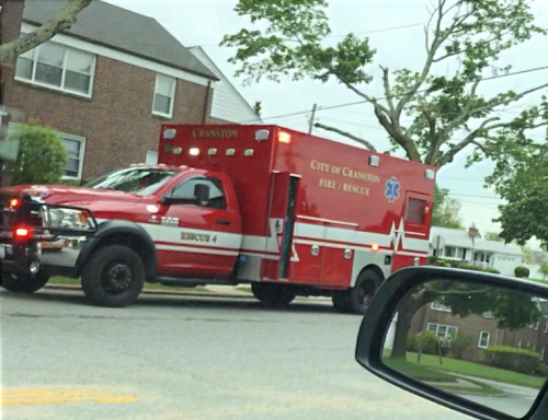 Additional photo  of Cranston Fire
                    Rescue 4, a 2018 RAM 4500/Frazer                     taken by Kieran Egan