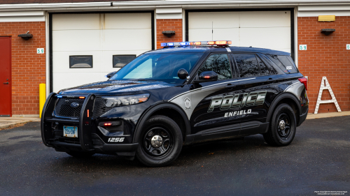 Additional photo  of Enfield Police
                    Cruiser 1256, a 2022 Ford Police Interceptor Utility                     taken by Kieran Egan