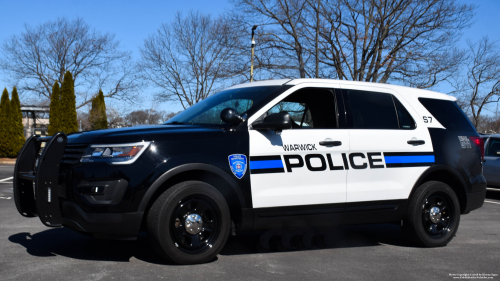 Additional photo  of Warwick Police
                    Supervisor 7, a 2017 Ford Police Interceptor Utility                     taken by @riemergencyvehicles