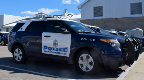 Additional photo  of Foxborough Police
                    Cruiser 21, a 2013 Ford Police Interceptor Utility                     taken by Kieran Egan