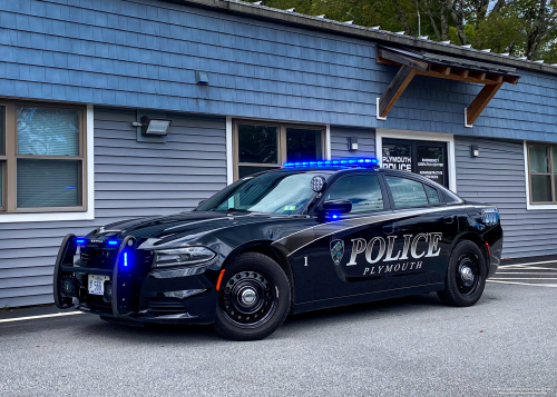 Additional photo  of Plymouth Police
                    Car 1, a 2021 Dodge Charger                     taken by Kieran Egan