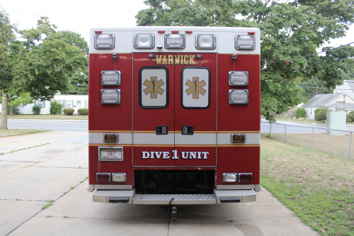 Additional photo  of Warwick Fire
                    Dive 1, a 2012 International TerraStar                     taken by @riemergencyvehicles