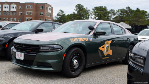 Additional photo  of New Hampshire State Police
                    Cruiser 101, a 2017-2019 Dodge Charger                     taken by Kieran Egan