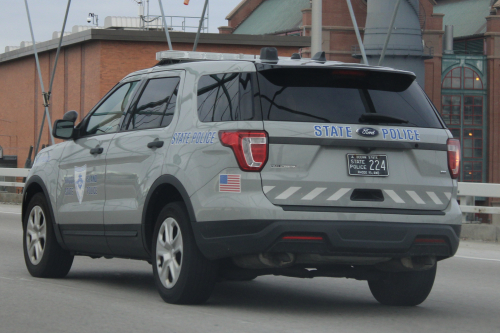 Additional photo  of Rhode Island State Police
                    Cruiser 224, a 2016-2019 Ford Police Interceptor Utility                     taken by Kieran Egan