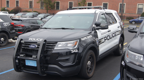 Additional photo  of Woonsocket Police
                    Cruiser 342, a 2016-2018 Ford Police Interceptor Utility                     taken by Kieran Egan