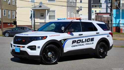 Additional photo  of Central Falls Police
                    Car 2, a 2021 Ford Police Interceptor Utility                     taken by Kieran Egan