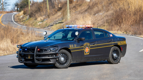 Additional photo  of Pennsylvania State Police
                    Cruiser M3 3, a 2022 Dodge Charger                     taken by Kieran Egan