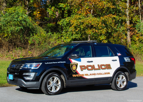 Additional photo  of Rhode Island College Police
                    Cruiser 4855, a 2017-2018 Ford Police Interceptor Utility                     taken by Kieran Egan