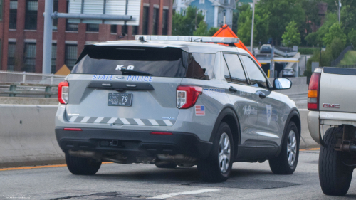 Additional photo  of Rhode Island State Police
                    Cruiser 79, a 2020 Ford Police Interceptor Utility                     taken by Kieran Egan