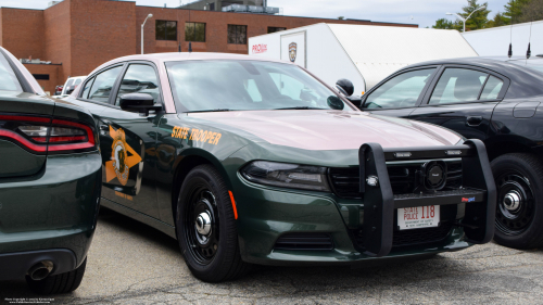 Additional photo  of New Hampshire State Police
                    Cruiser 118, a 2020 Dodge Charger                     taken by Jamian Malo