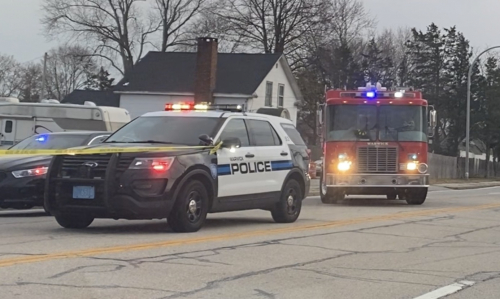 Additional photo  of Warwick Police
                    Cruiser S-3, a 2017 Ford Police Interceptor Utility                     taken by @riemergencyvehicles