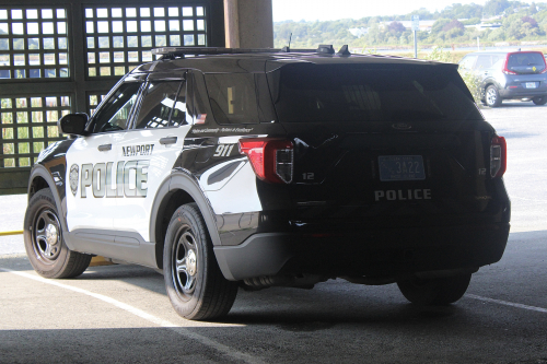 Additional photo  of Newport Police
                    Car 12, a 2021 Ford Police Interceptor Utility                     taken by @riemergencyvehicles