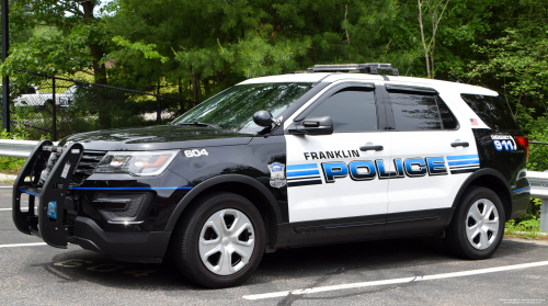 Additional photo  of Franklin Police
                    Cruiser 604, a 2016-2019 Ford Police Interceptor Utility                     taken by Jamian Malo