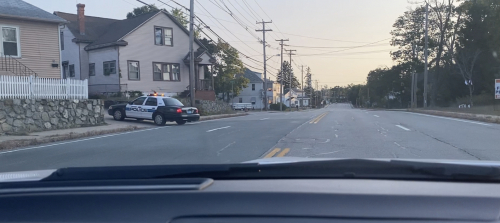 Additional photo  of Warwick Police
                    Cruiser R-83, a 2009-2011 Ford Crown Victoria Police Interceptor                     taken by Kieran Egan