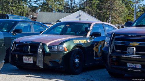 Additional photo  of New Hampshire State Police
                    Cruiser 233, a 2014 Dodge Charger                     taken by Kieran Egan
