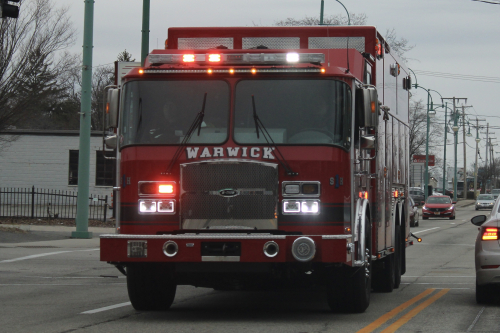 Additional photo  of Warwick Fire
                    Special Hazards 1, a 2020 E-One Cyclone Walk-In Heavy Rescue                     taken by Kieran Egan