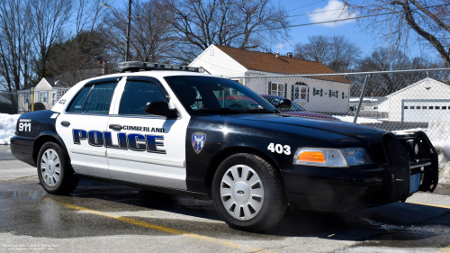 Additional photo  of Cumberland Police
                    Cruiser 403, a 2009-2011 Ford Crown Victoria Police Interceptor                     taken by Kieran Egan