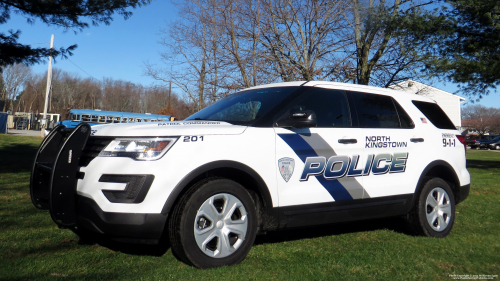 Additional photo  of North Kingstown Police
                    Cruiser 201, a 2016 Ford Police Interceptor Utility                     taken by Kieran Egan