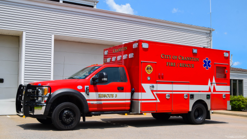 Additional photo  of Cranston Fire
                    Rescue 3, a 2017 Ford F-450/Frazer                     taken by Kieran Egan