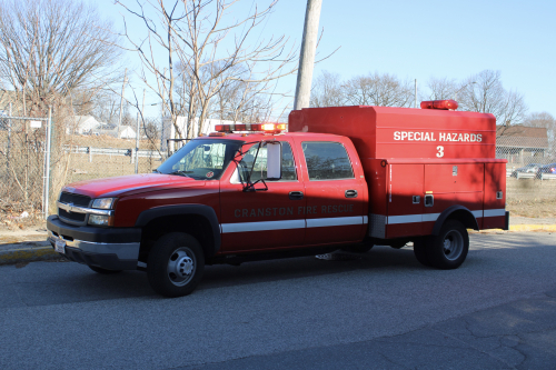 Additional photo  of Cranston Fire
                    Special Hazards 3, a 2003 Chevrolet                     taken by Kieran Egan