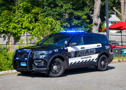 Additional photo  of Wilmington Police
                    Cruiser 37, a 2022 Ford Police Interceptor Utility                     taken by Kieran Egan