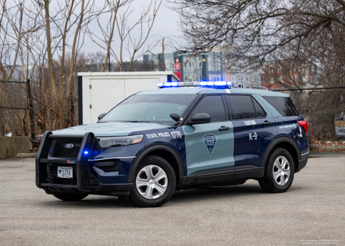 Additional photo  of Massachusetts State Police
                    Cruiser 1776, a 2022 Ford Police Interceptor Utility Hybrid                     taken by Kieran Egan