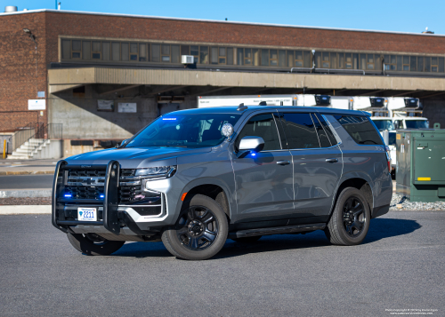 Additional photo  of Massachusetts State Police
                    Cruiser 2211, a 2023 Chevrolet Tahoe                     taken by Kieran Egan