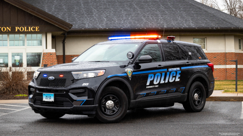 Additional photo  of Southington Police
                    Cruiser 20, a 2020-2022 Ford Police Interceptor Utility                     taken by Kieran Egan