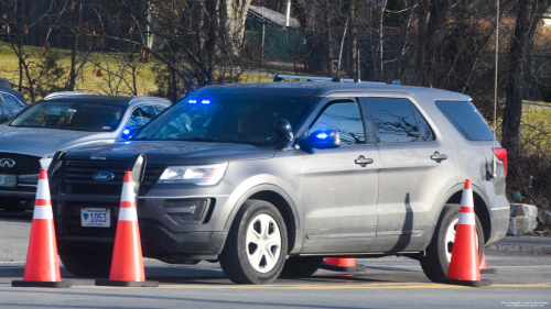 Additional photo  of Massachusetts State Police
                    Cruiser 1053, a 2016-2019 Ford Police Interceptor Utility                     taken by Kieran Egan