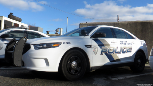 Additional photo  of North Kingstown Police
                    Cruiser 203, a 2014 Ford Police Interceptor Sedan                     taken by Kieran Egan