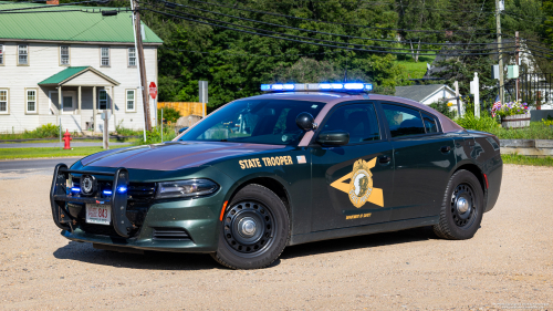 Additional photo  of New Hampshire State Police
                    Cruiser 843, a 2017 Dodge Charger                     taken by Kieran Egan