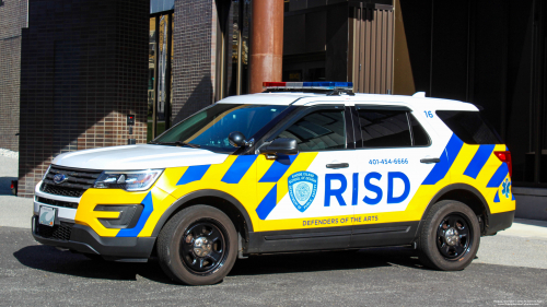 Additional photo  of Rhode Island School of Design Public Safety
                    Car 16, a 2017 Ford Police Interceptor Utility                     taken by @riemergencyvehicles