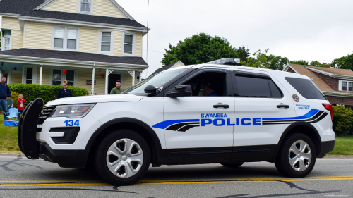 Additional photo  of Swansea Police
                    Cruiser 134, a 2016 Ford Police Interceptor Utility                     taken by Kieran Egan