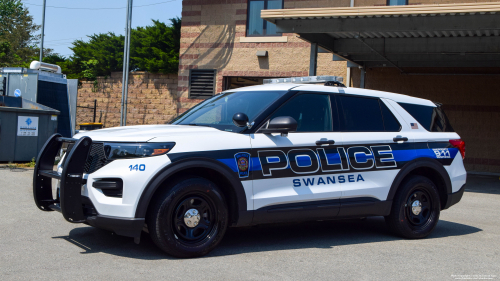 Additional photo  of Swansea Police
                    Cruiser 140, a 2021 Ford Police Interceptor Utility                     taken by Kieran Egan