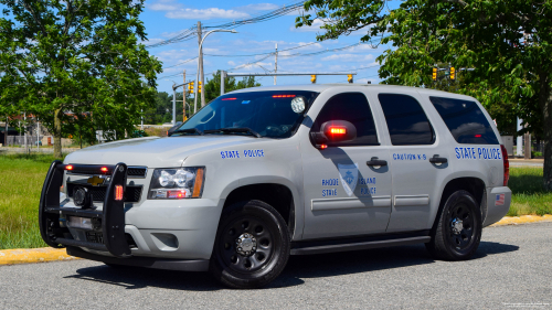 Additional photo  of Rhode Island State Police
                    Cruiser 124, a 2013 Chevrolet Tahoe                     taken by Kieran Egan