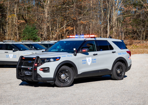 Additional photo  of Rhode Island State Police
                    Cruiser 114, a 2023 Ford Police Interceptor Utility                     taken by Kieran Egan